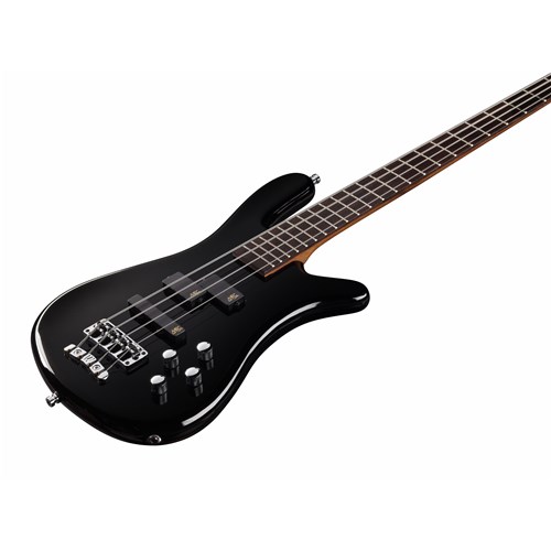 Warwick TeamBuilt Pro Series Streamer LX 4-String Black High Polish Cherry